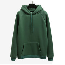 Load image into Gallery viewer, Autumn Winter Fashion Solid color Harajuku Lotus root pink Pullover Thick Loose Women Hoodies Sweatshirts Female Casual