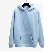 Load image into Gallery viewer, Autumn Winter Fashion Solid color Harajuku Lotus root pink Pullover Thick Loose Women Hoodies Sweatshirts Female Casual