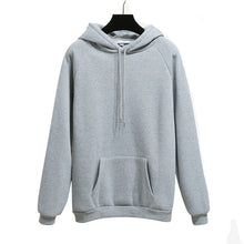 Load image into Gallery viewer, Autumn Winter Fashion Solid color Harajuku Lotus root pink Pullover Thick Loose Women Hoodies Sweatshirts Female Casual