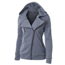Load image into Gallery viewer, Fashion Hoodies Sweatshirts Women Long Sleeve Hoodies Jackets Zipper Hoody Jumper Overcoat Outwear Harajuku Female Sweatshirts