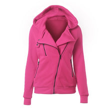 Load image into Gallery viewer, Fashion Hoodies Sweatshirts Women Long Sleeve Hoodies Jackets Zipper Hoody Jumper Overcoat Outwear Harajuku Female Sweatshirts