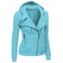 Load image into Gallery viewer, Fashion Hoodies Sweatshirts Women Long Sleeve Hoodies Jackets Zipper Hoody Jumper Overcoat Outwear Harajuku Female Sweatshirts