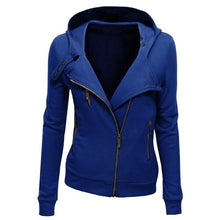 Load image into Gallery viewer, Fashion Hoodies Sweatshirts Women Long Sleeve Hoodies Jackets Zipper Hoody Jumper Overcoat Outwear Harajuku Female Sweatshirts