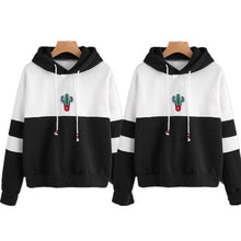 Load image into Gallery viewer, Women Long Sleeve Pullover Hooded cactus printed Sweatshirt Casual Winter hoody hoodies sweatshirt for women plus size S to XXL