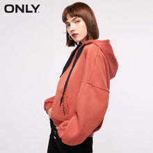 Load image into Gallery viewer, ONLY Women's autumn new letter embroidery  velvet Hoodie | 11839S511