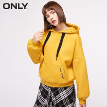 Load image into Gallery viewer, ONLY Women's autumn new letter embroidery  velvet Hoodie | 11839S511