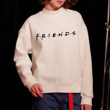 Load image into Gallery viewer, Womens FRIENDS Print Hoody Sweatshirt Ladies Casual Pullover Jumper Tops Loose Letter Comfort Female Coats Outwear