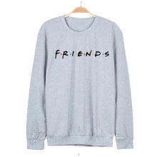 Load image into Gallery viewer, Womens FRIENDS Print Hoody Sweatshirt Ladies Casual Pullover Jumper Tops Loose Letter Comfort Female Coats Outwear