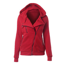 Load image into Gallery viewer, Fashion Hoodies Sweatshirts Women Long Sleeve Hoodies Jackets Zipper Hoody Jumper Overcoat Outwear Harajuku Female Sweatshirts